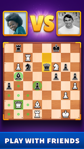Chess gameplay screen