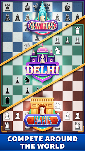 Chess gameplay screen